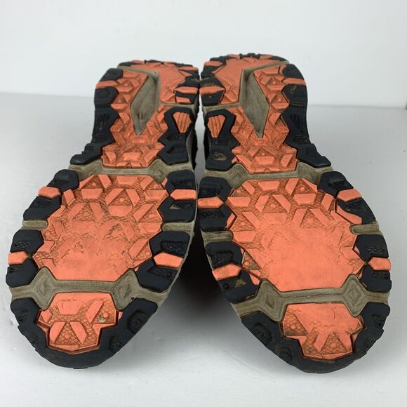 New Balance Womens 410 V5 Trail Running Shoes Gray Coral 8 B *READ WORN SOLES* - Picture 11 of 13